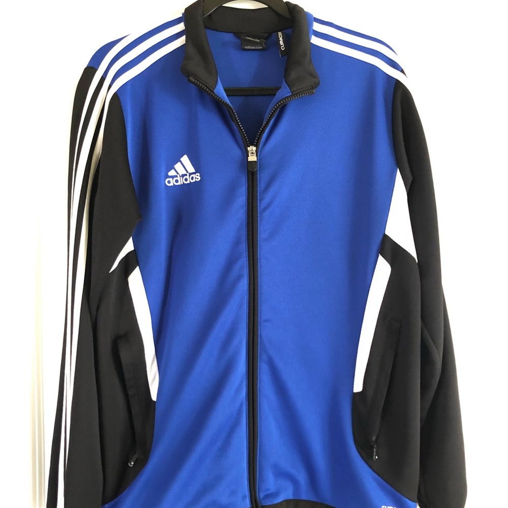 Blue Adidas Climacool Training Jacket